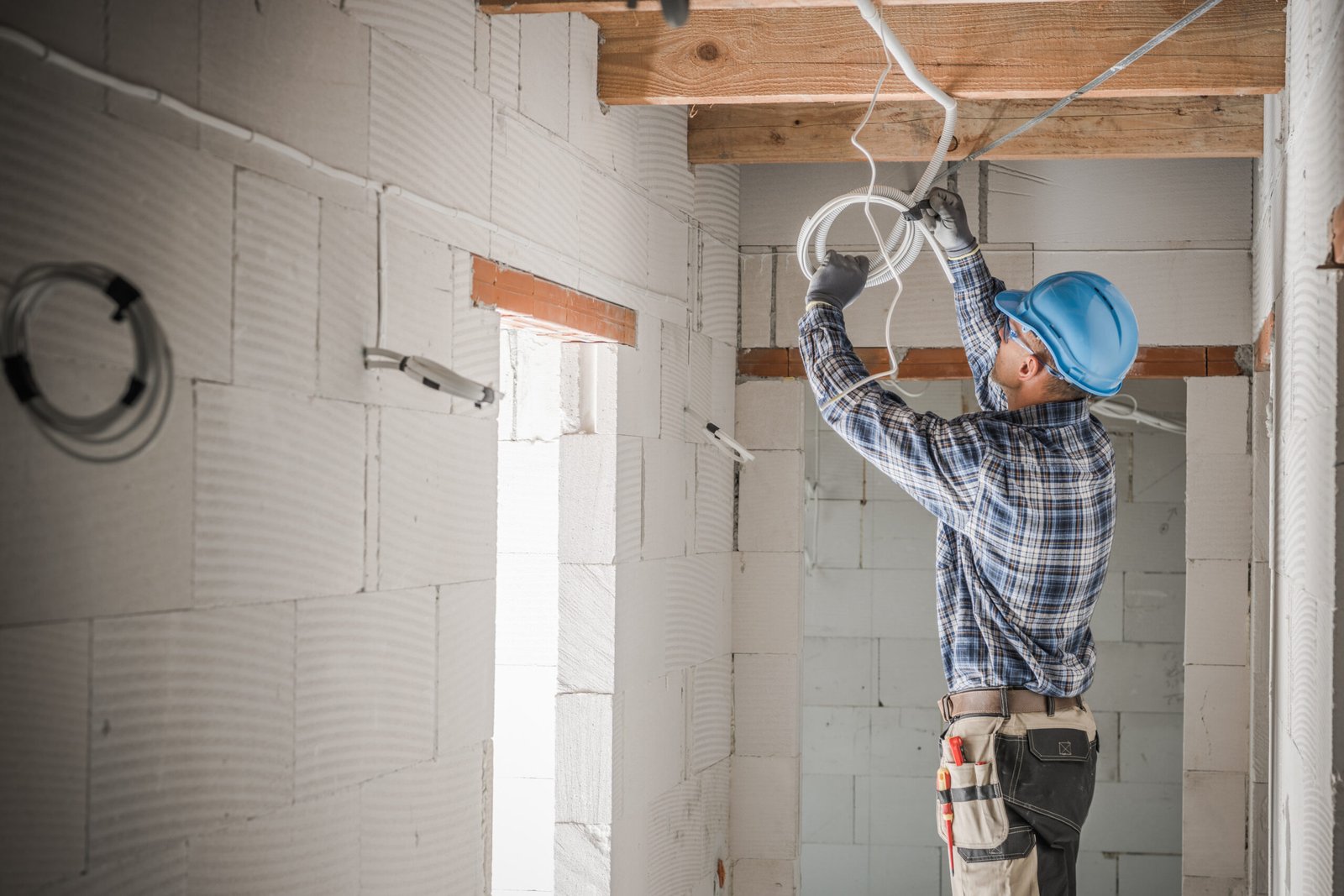 worker installing electrical cables line 2026 01 08 23 39 24 utc scaled First Frame Contracting