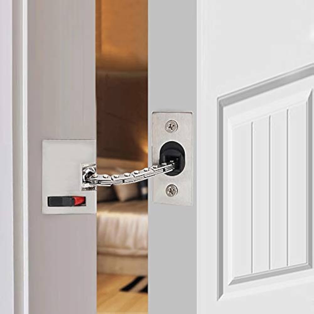 41jFUTTMCmL. AC UF10001000 QL80 First Frame Contracting DOOR CHAIN FASTENER CP