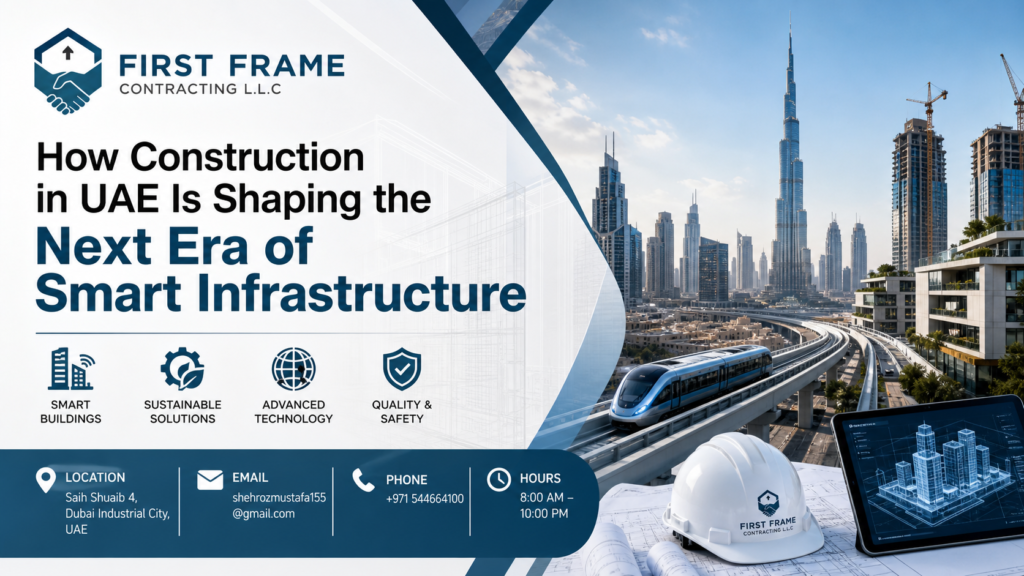 construction in UAE First Frame Contracting LLC