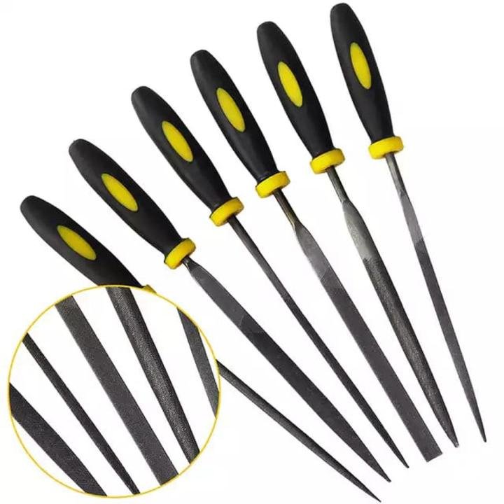 First Frame Contracting NEEDLE FILE SET 6PCS