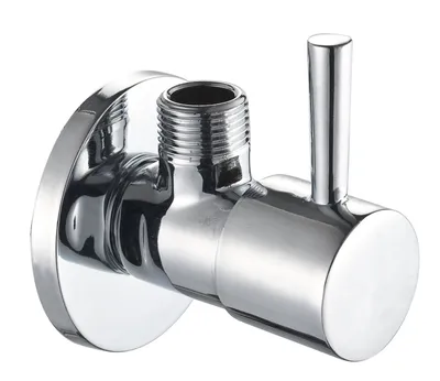 Innada Factory Directly Sale Plumbing Water Valve 1 2 X1 2 Brass Angle Valve for Kitchen Bathroom First Frame Contracting SUNDEX ANGLE VALVE HALF TURN BRASS 1/2"