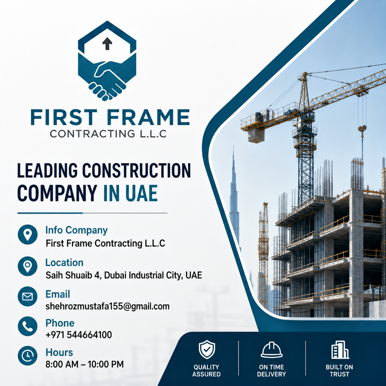 Home - First Frame Contracting