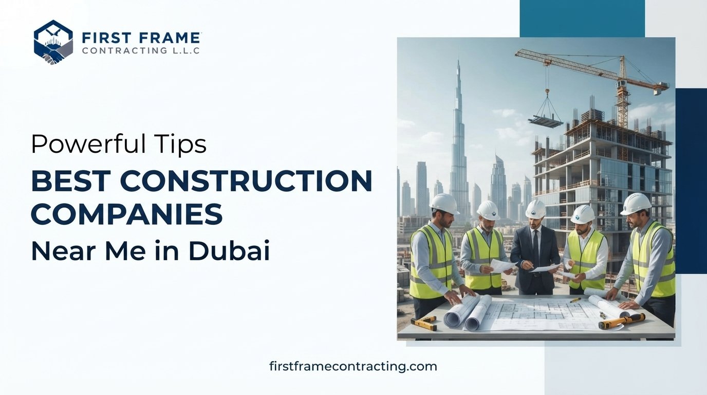 Powerful Tips to Find the Best Construction Companies Near Me in Dubai
